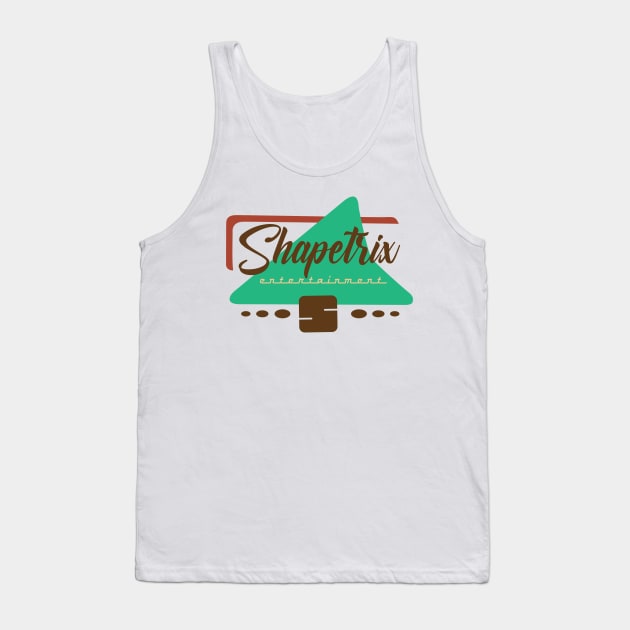 50's Shapetrix Logo - green arrow Tank Top by Shapetrix